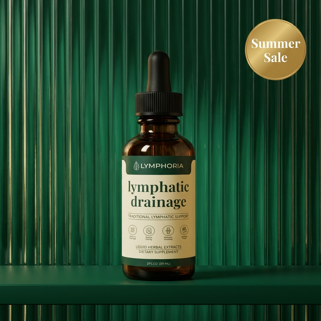 Lymphoria Drops lymphatic drainage — Summer Sale hero